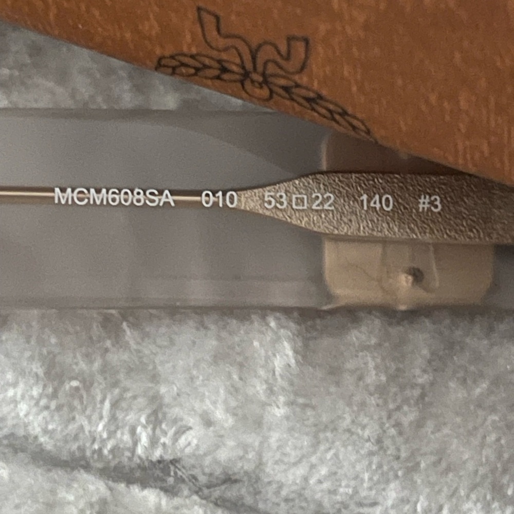 MCM sunglasses 🕶️ brand new with box excellent condition size 53 - Picture 9 of 11